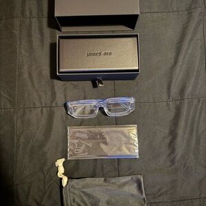 James Oro Transparent Eyewear (Dune)
